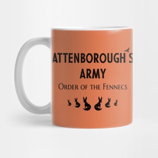 Attenborough’s Army: Order of the Fennecs - Light Ochre Mug